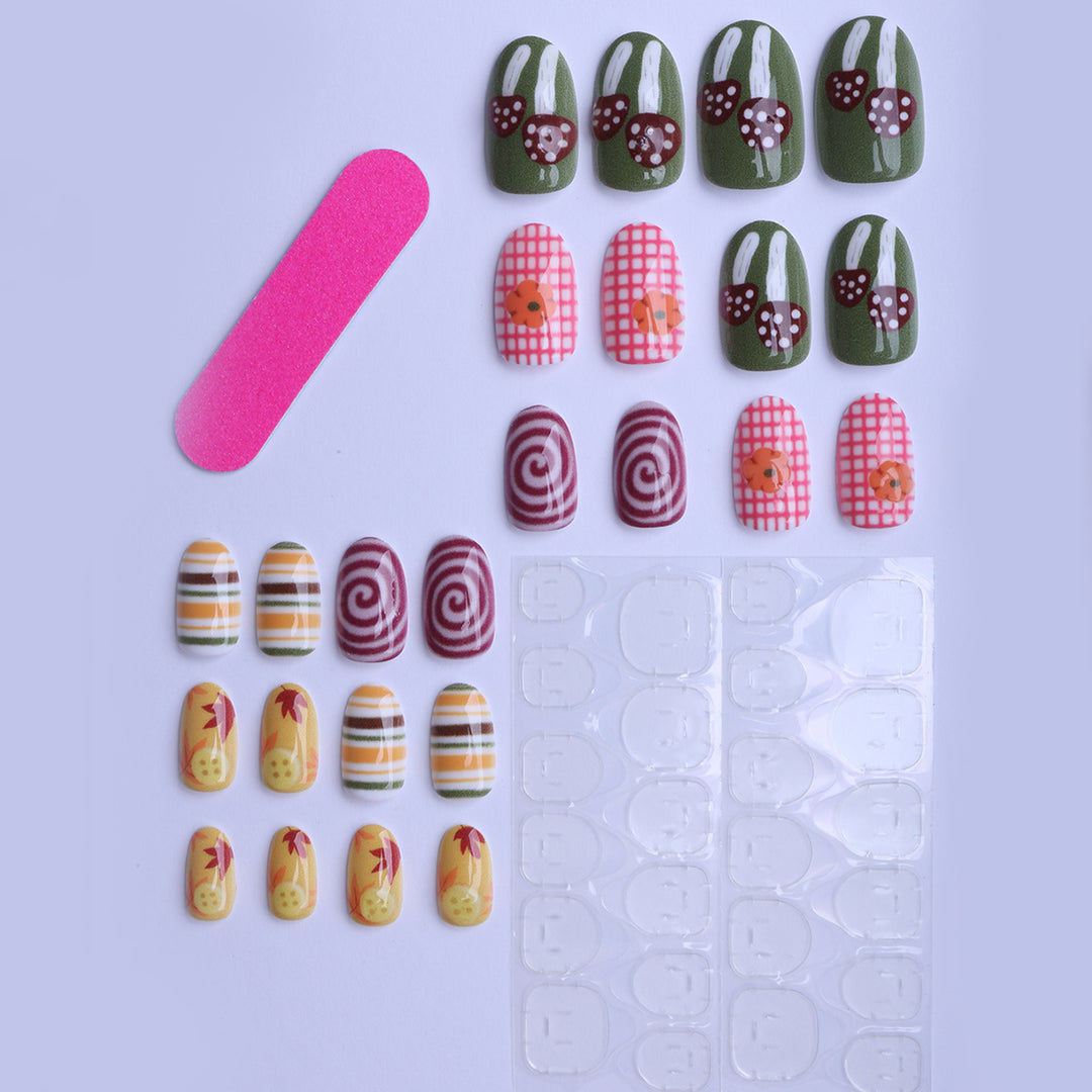Creative Nail Art with Unique Designs Kalsten
