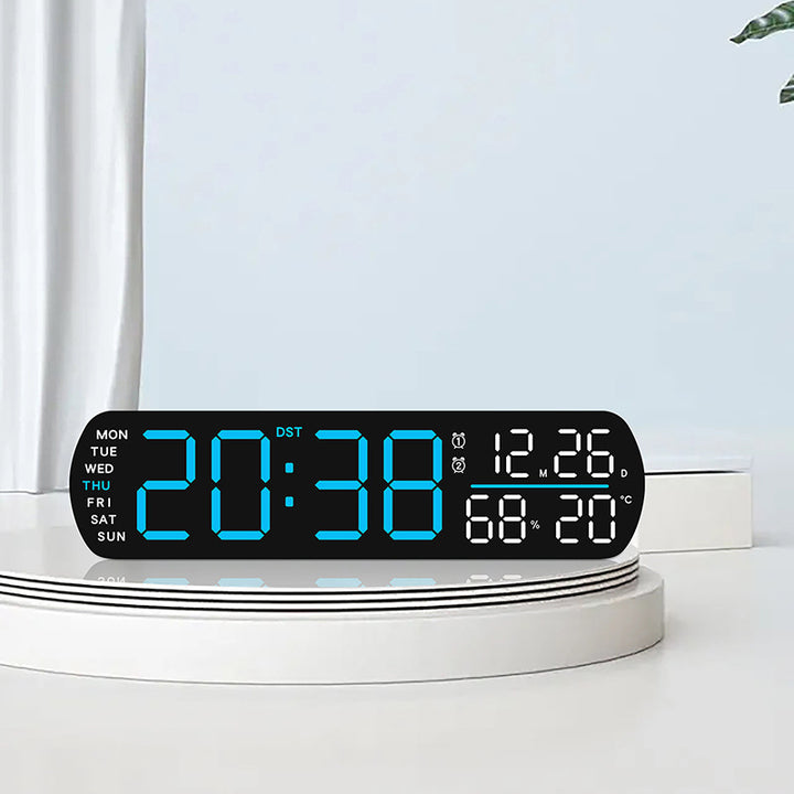 Digital Wall Clock with Multifunctional Display Kalsten