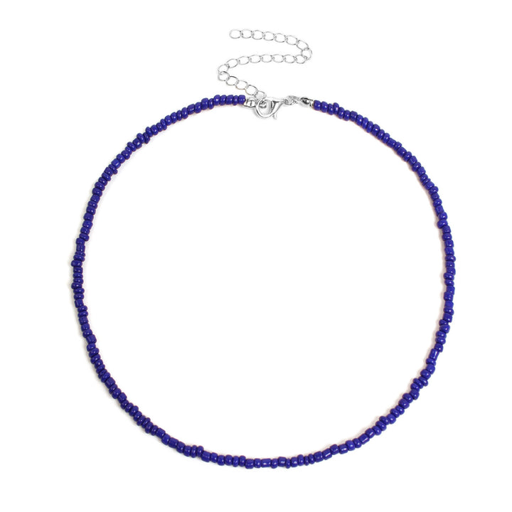 Colorful Beaded Choker Necklace Kalsten