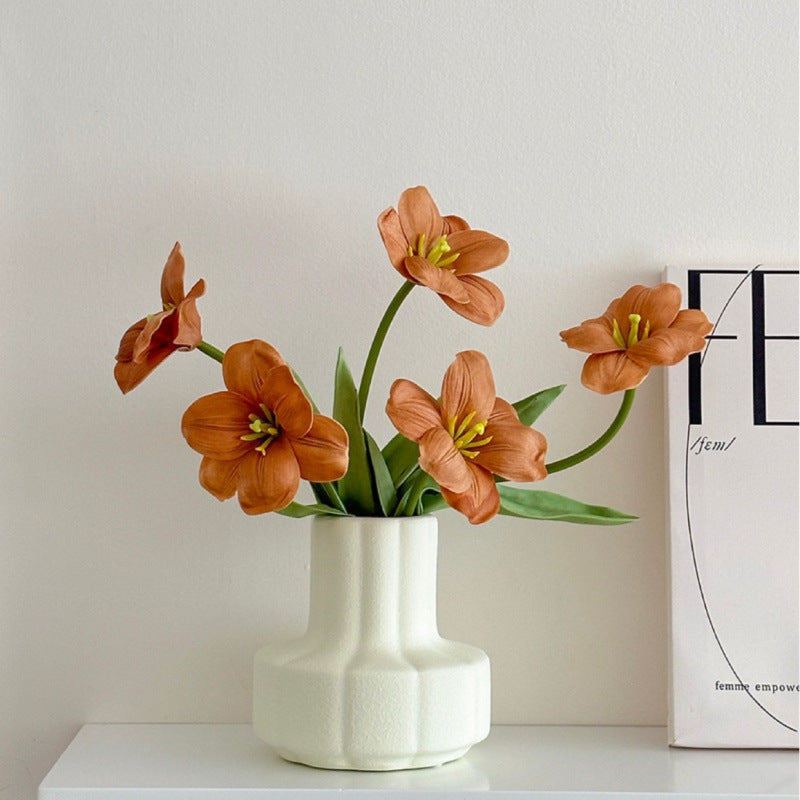 Lifelike Yellow Floral Bouquet