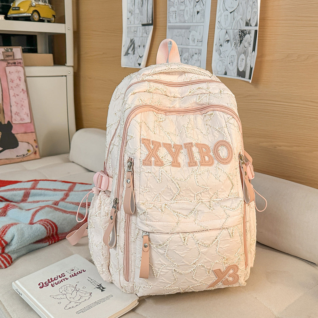 Trendy Star Print Backpack Kalsten