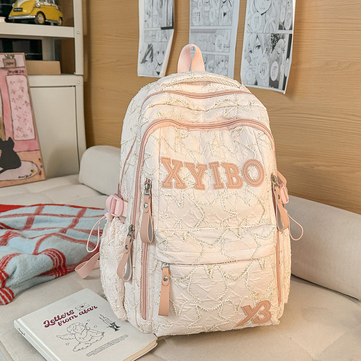 Trendy Star Print Backpack Kalsten