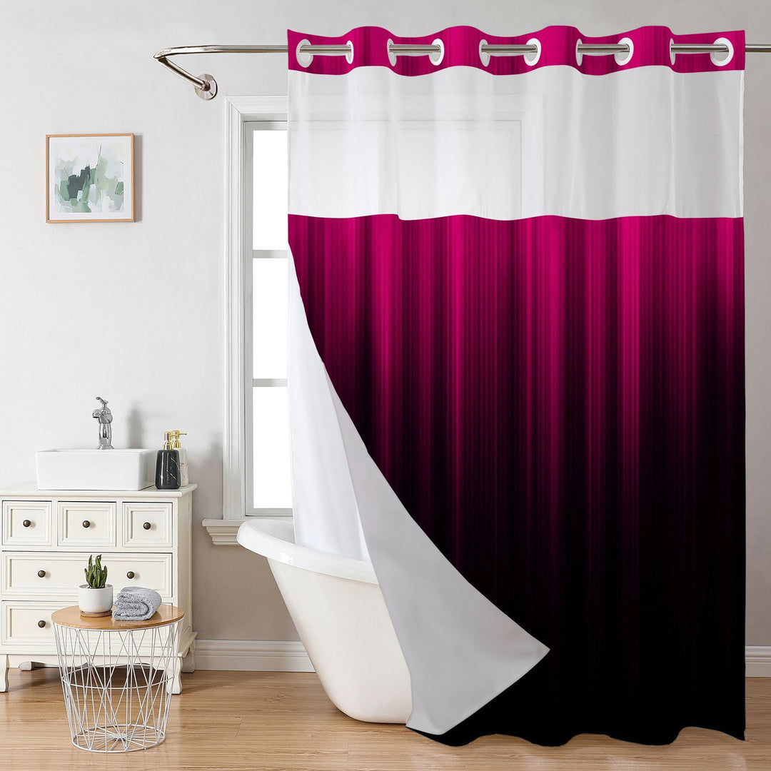 Modern Gradient Shower Curtain Kalsten