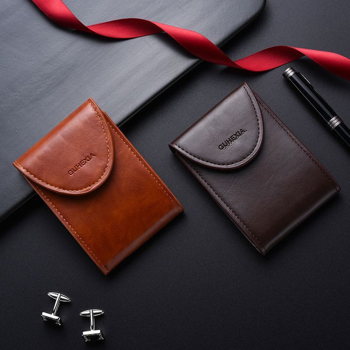 Vintage Leather Card Holder Kalsten