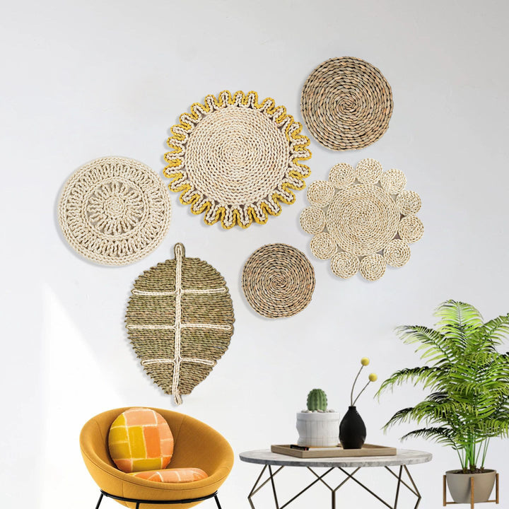 Natural Fiber Wall Hanging Decor