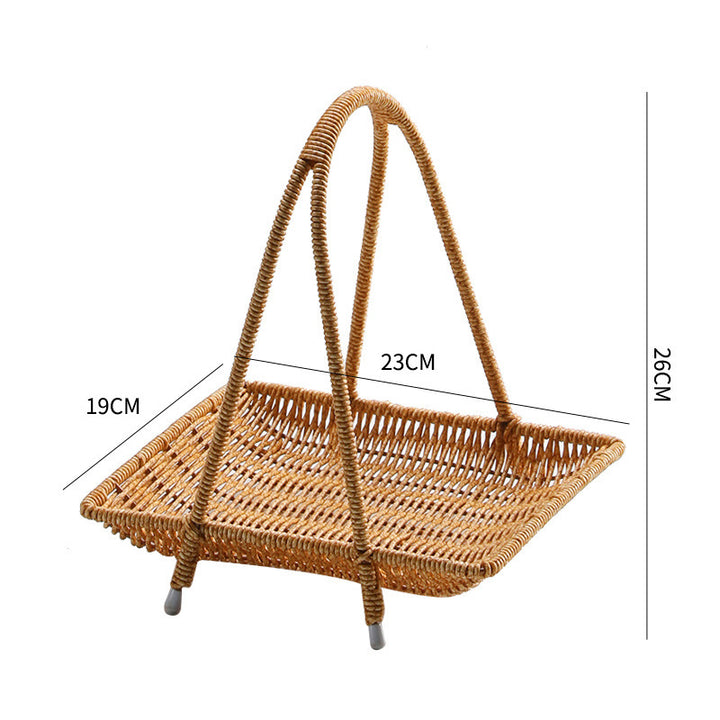 Handcrafted Wicker Storage Basket Kalsten