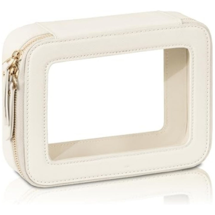 Elegant Cosmetic Bag with Window Kalsten