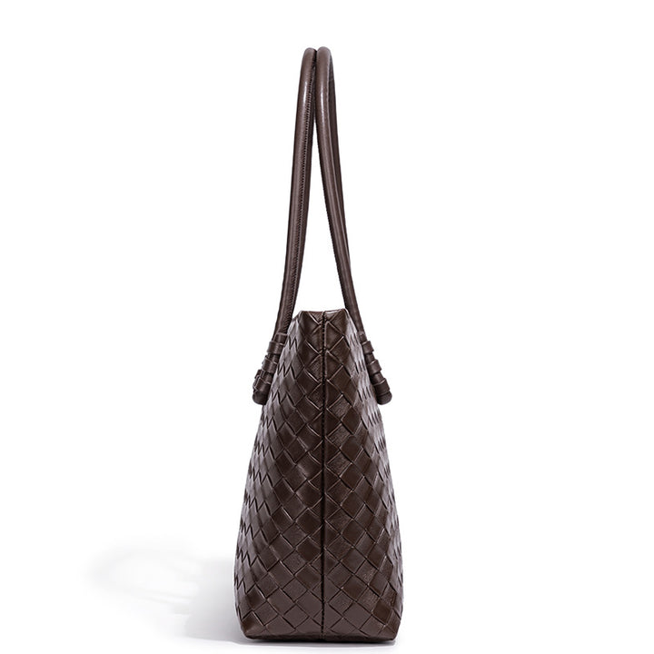 Woven Leather Tote Bag Kalsten