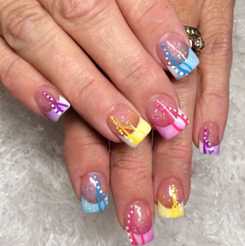 Decorative Acrylic Nail Art Enhancements Kalsten