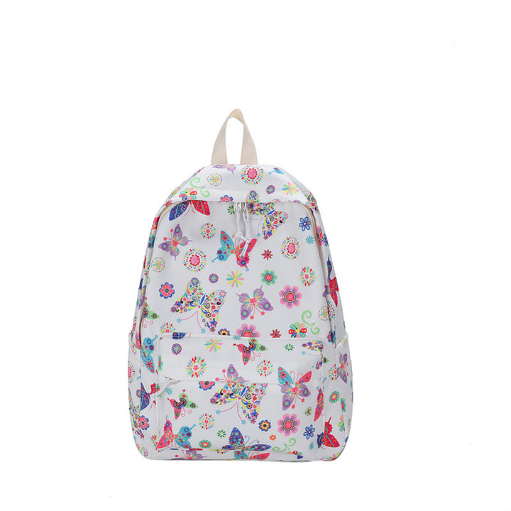Butterfly Print Casual Backpack Kalsten