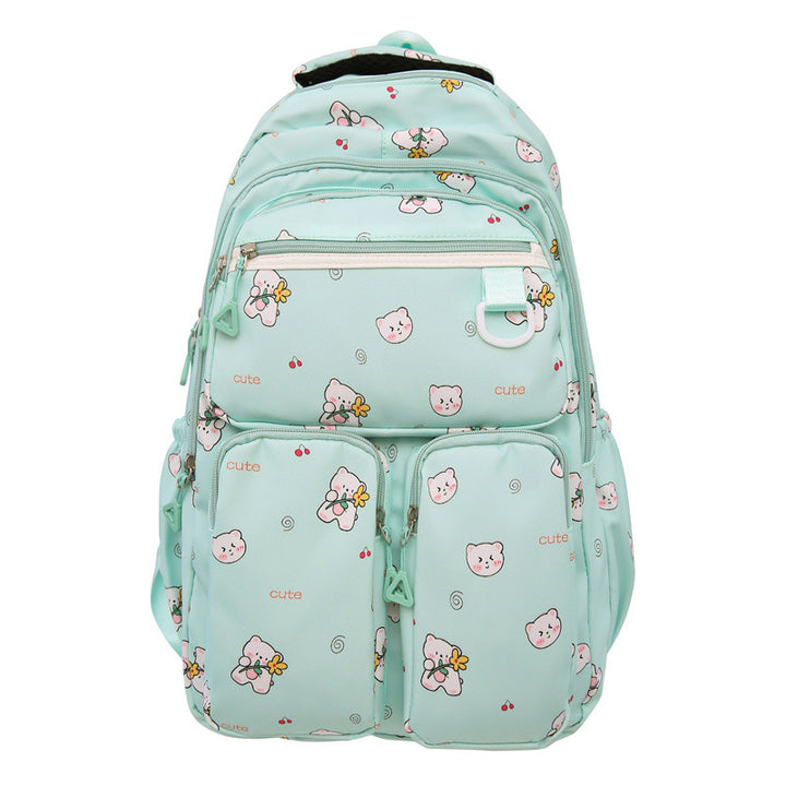 Plush backpack with playful animal motif Kalsten