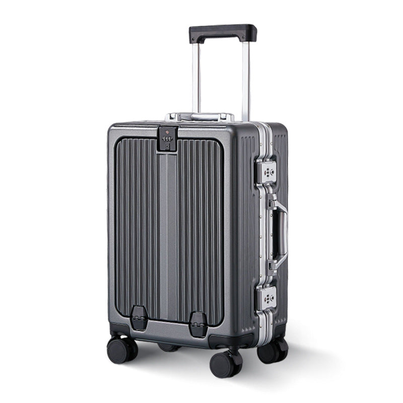 Sleek Hard-Shell Rolling Suitcase