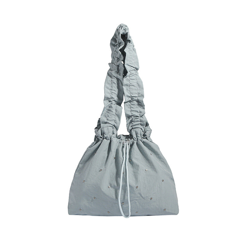 Elegant Gathered Slouchy Handbag