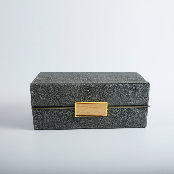 Decorative Storage Boxes with Stylish Weave Detail