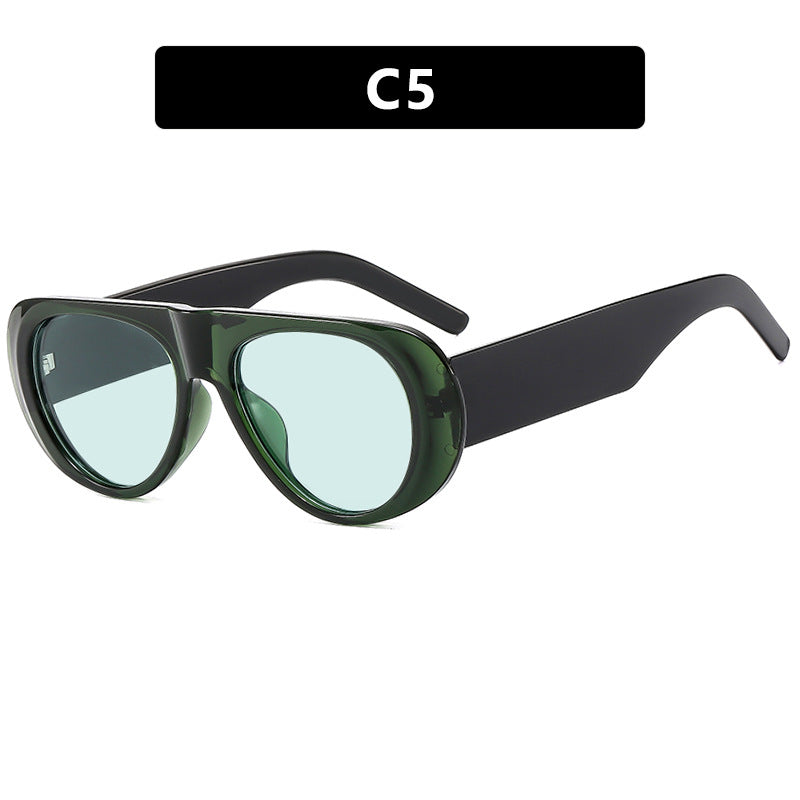 Women's fashionable sunglasses with futuristic design and polarized lenses Kalsten