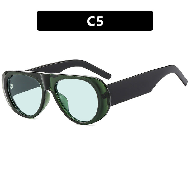 Women's fashionable sunglasses with futuristic design and polarized lenses Kalsten
