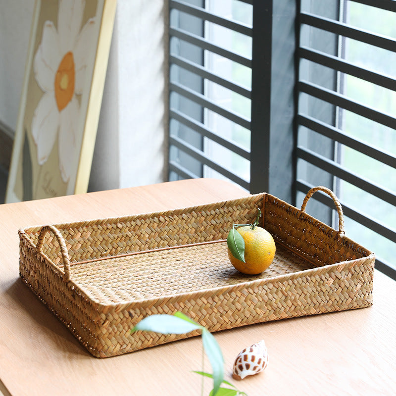 Handwoven Multi-Purpose Serving Tray Kalsten