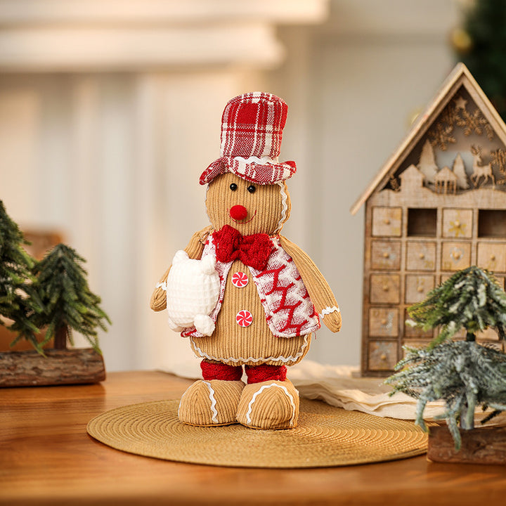 Cute Gingerbread Man Decoration Figure Kalsten