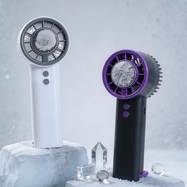 Unisex portable USB hand fan with battery and mist function Kalsten