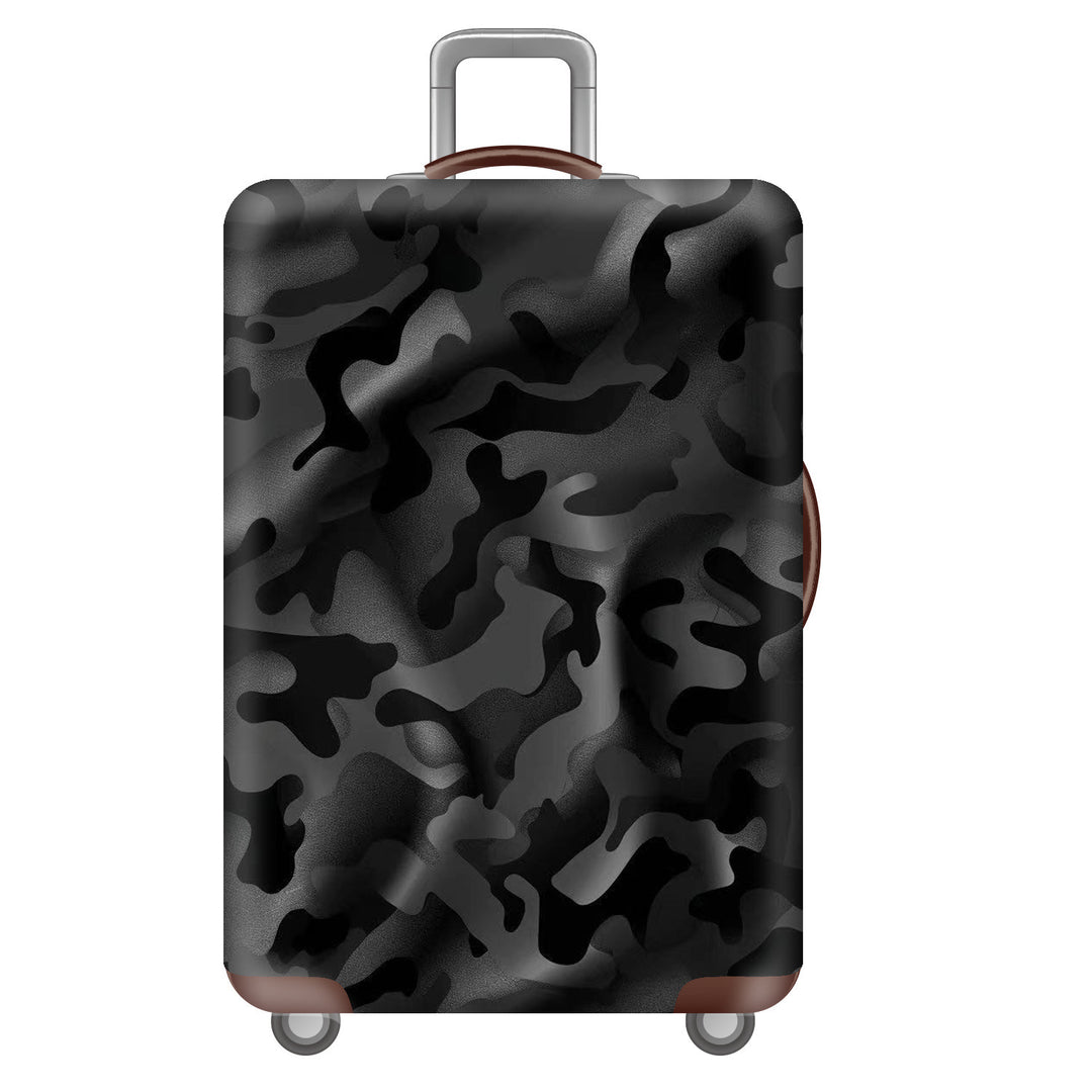 Unisex Hard-shell Suitcase with Impressive Futuristic City Design Kalsten