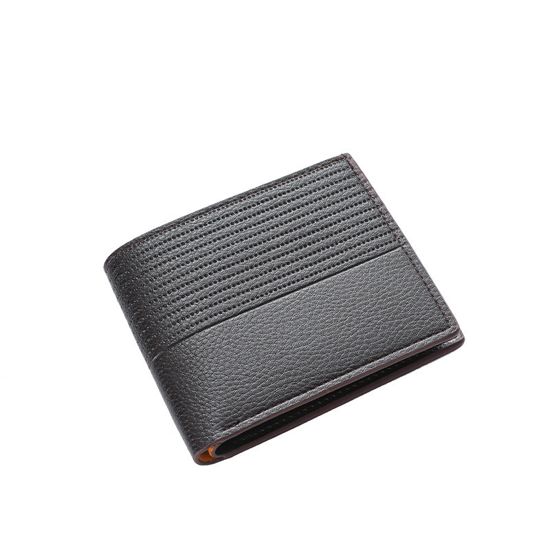 Textured Leather Card Case Kalsten