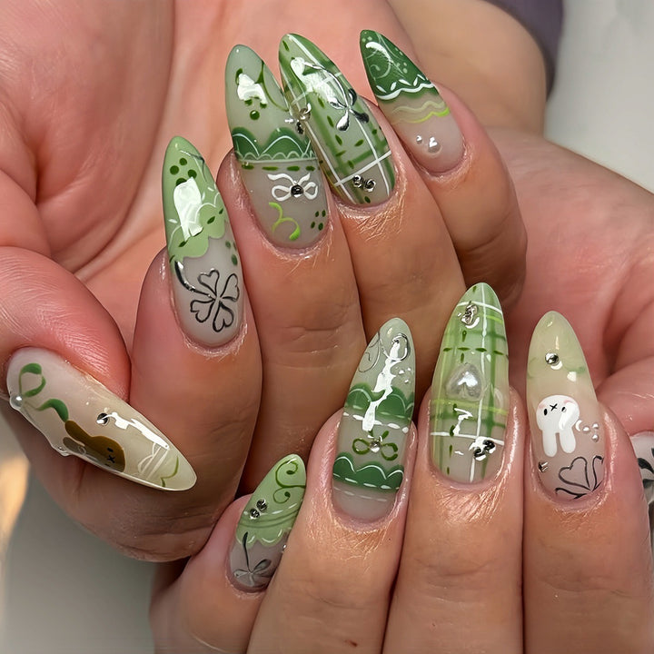 Artistic Themed Press-On Nail Extensions Kalsten 1787913878