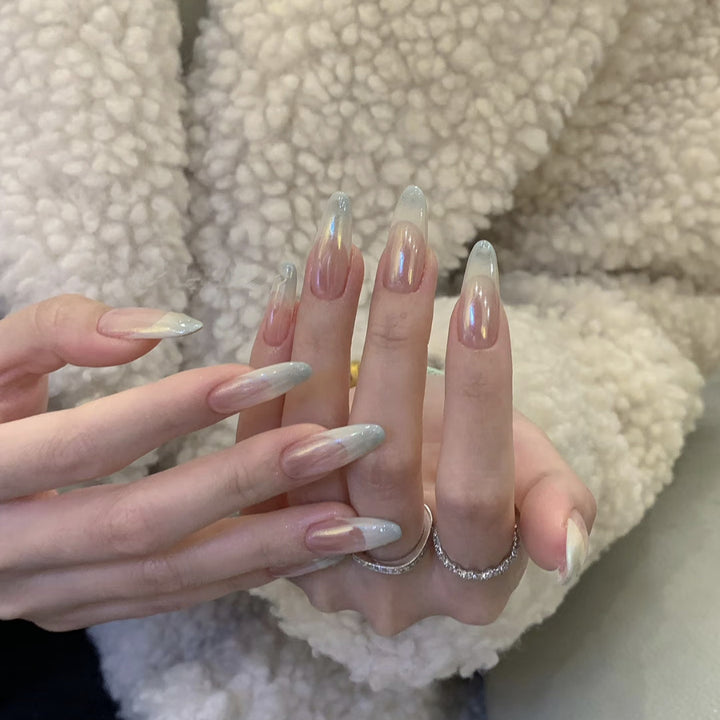 Premium Artificial Nails with Elegant Ombre Effect Kalsten