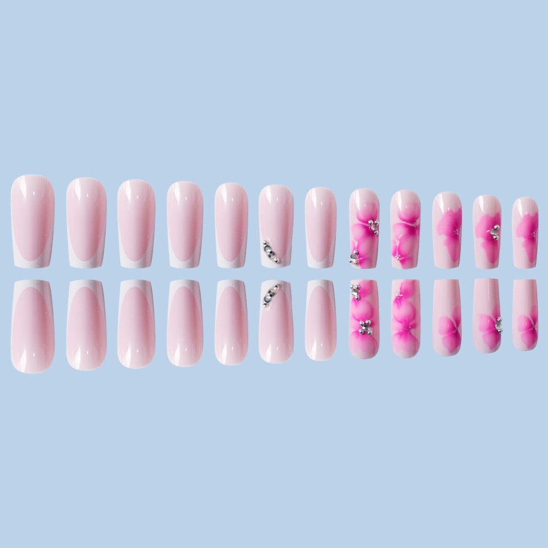 Floral Art Press-On Nail Set Kalsten