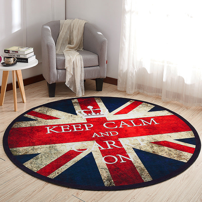 Captain America Shield-Themed Area Rug