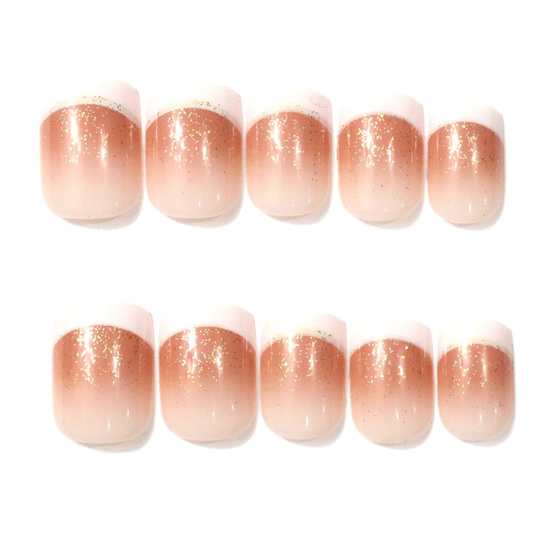 Elegant French Tip Nail Art Enhancements Kalsten 1789915913