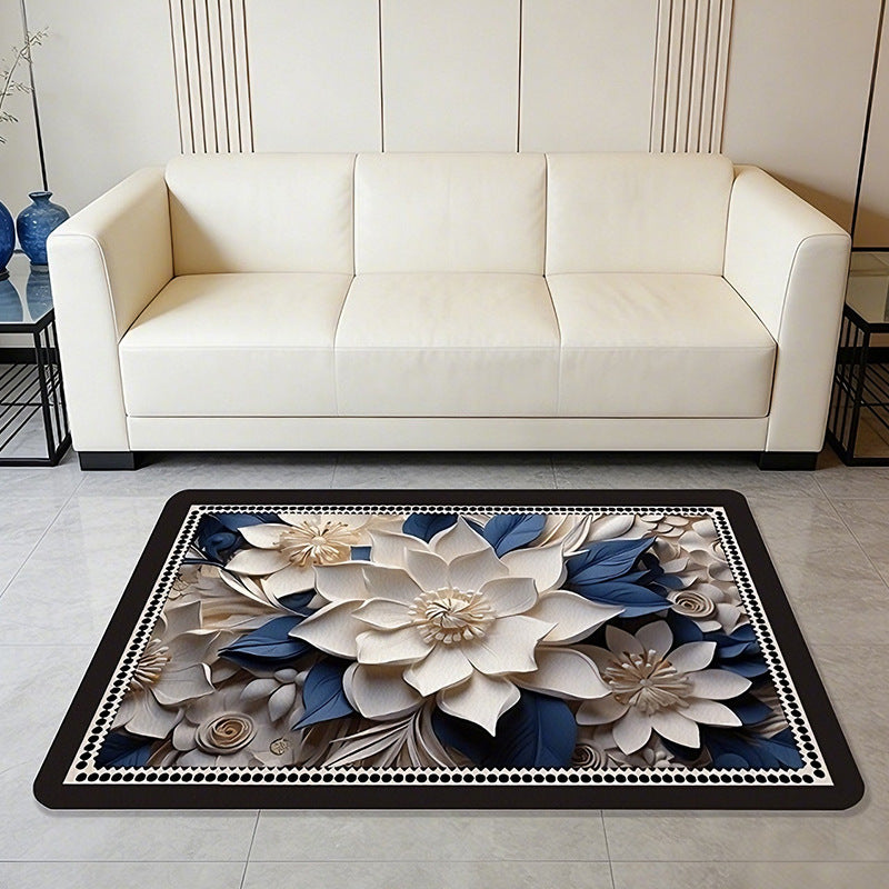 Geometric Patterned Bath Rug Kalsten