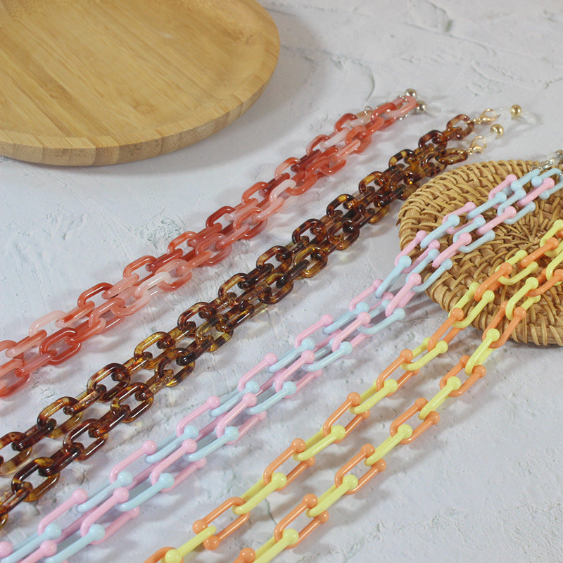 Fashionable Glasses Holder Chain Made of Acrylic Kalsten