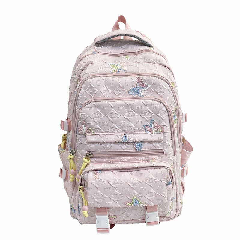 Backpack with Delicate Butterfly Design Kalsten