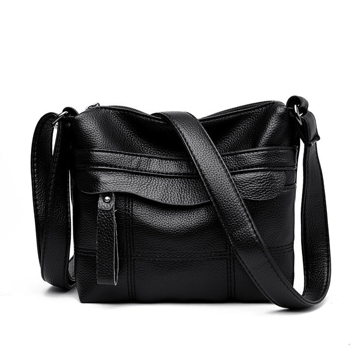 Functional Leather Crossbody Bag Kalsten