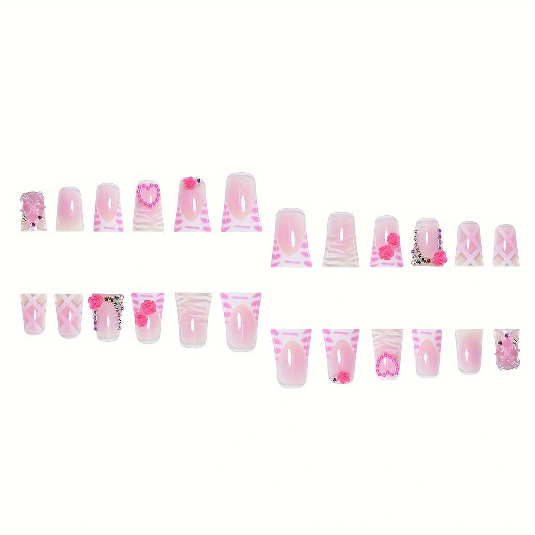 Decorative Floral Nail Art Set Kalsten