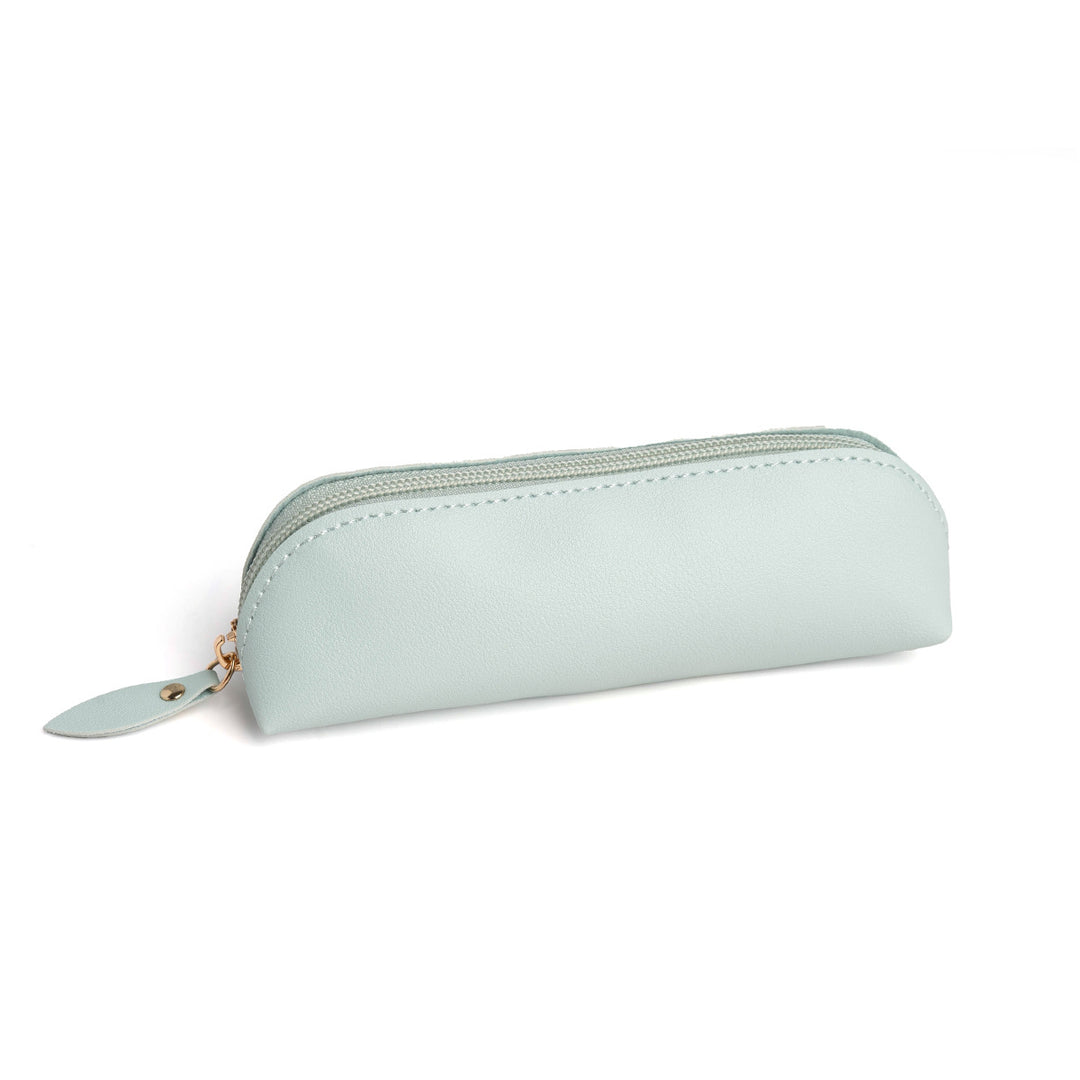 Premium Leather Zippered Pencil Case Kalsten