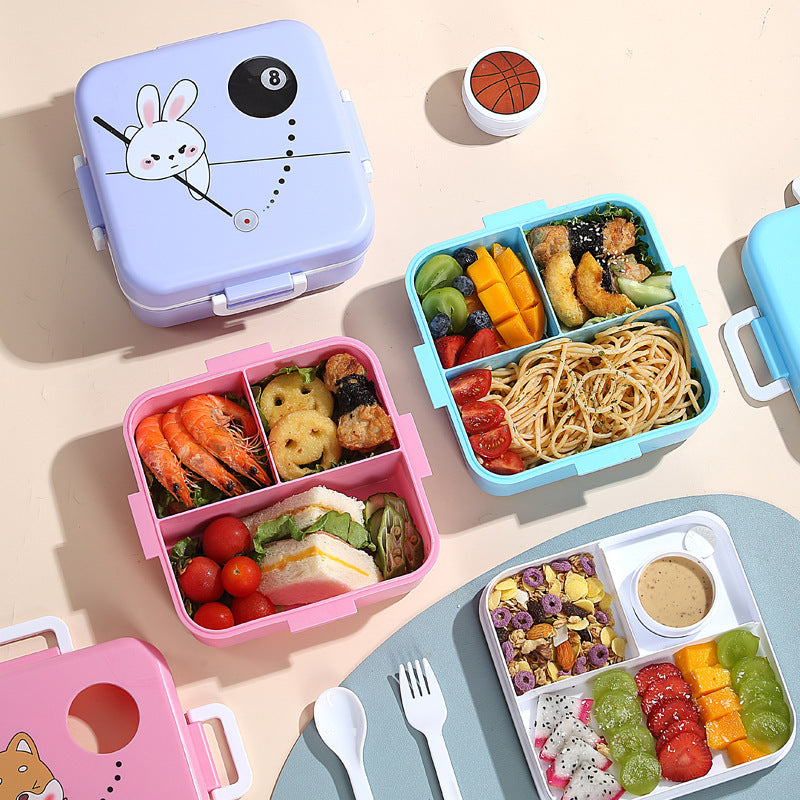 Fun-Themed Portable Lunch Box