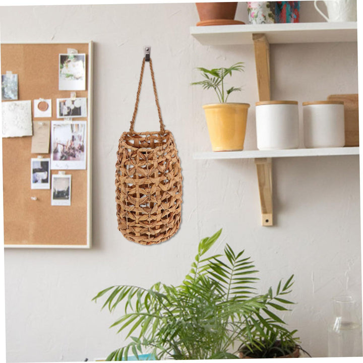 Handwoven basket with suspension device Kalsten
