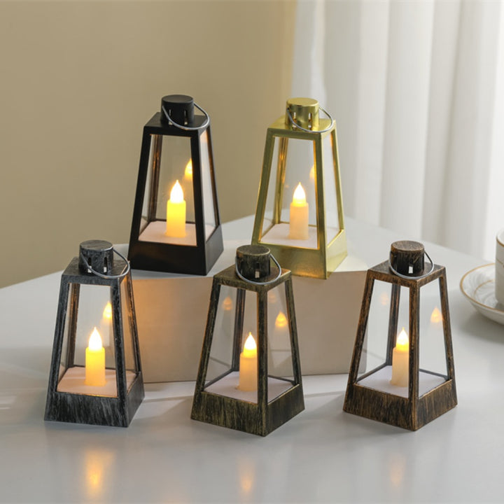 Decorative Battery-Operated Tabletop Candle Lantern Kalsten