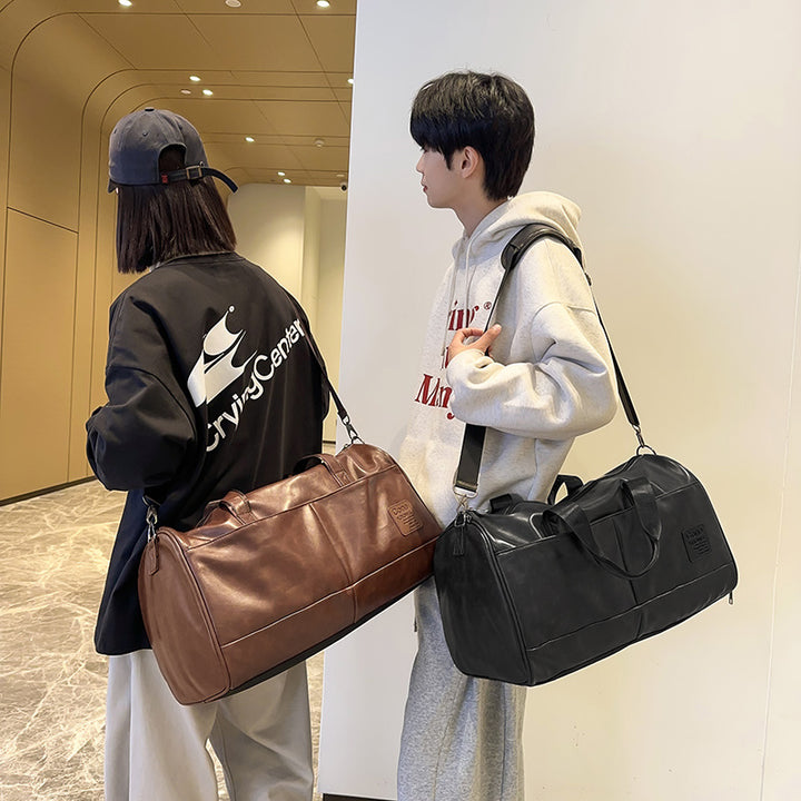 Premium Leather Travel Duffle Kalsten