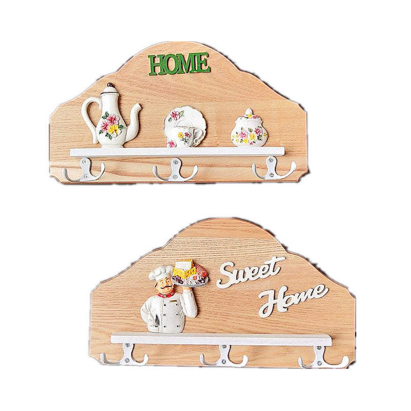 Decorative Home Sweet Home Wall Hook Rack