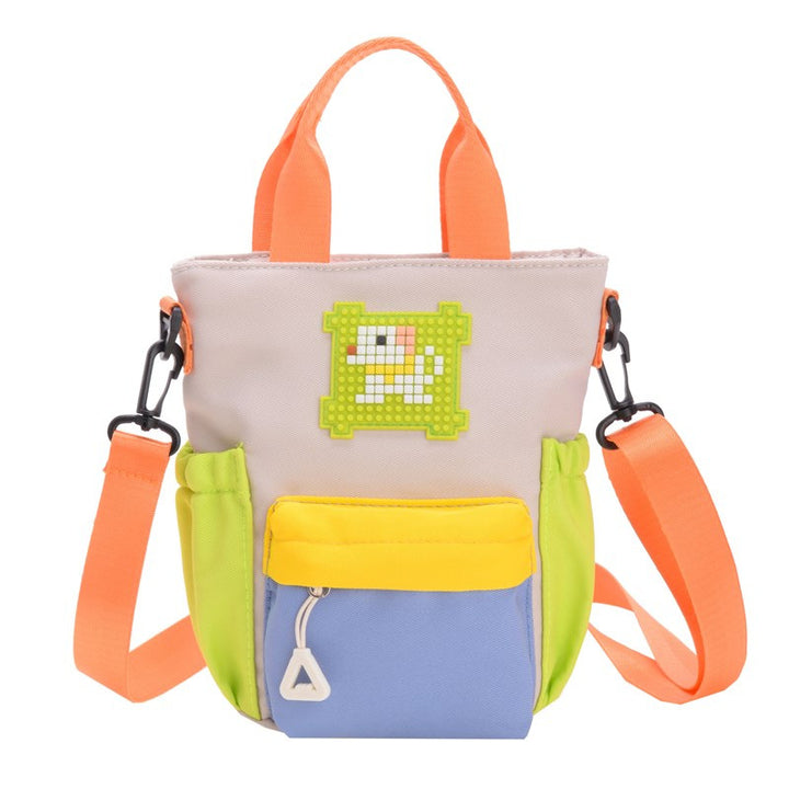 Mini handbag with colorful accents and practical carrying system Kalsten