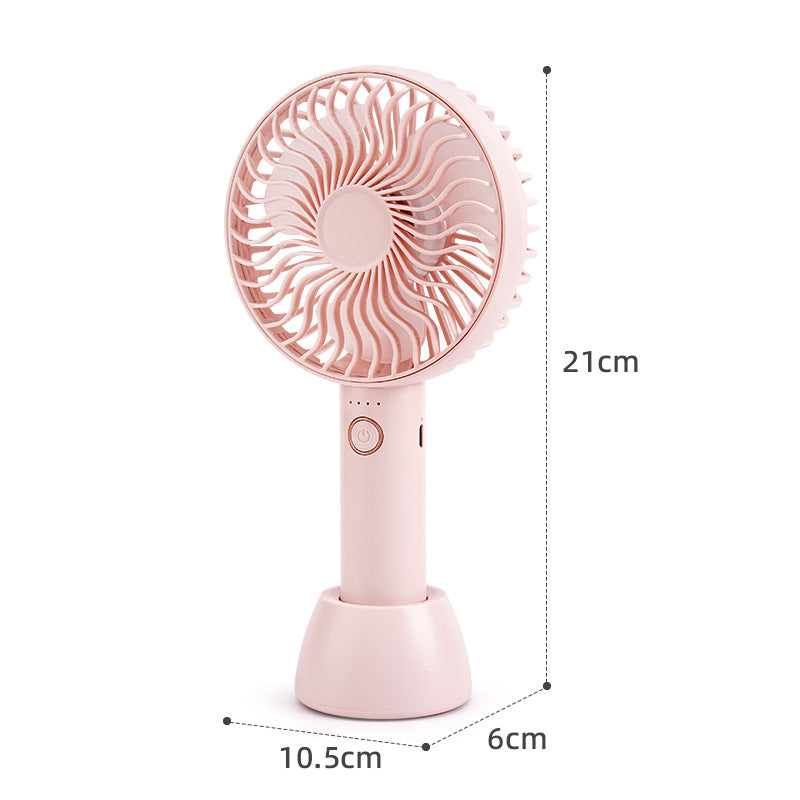 Ladies portable USB table fan with flexible tilt mechanism Kalsten