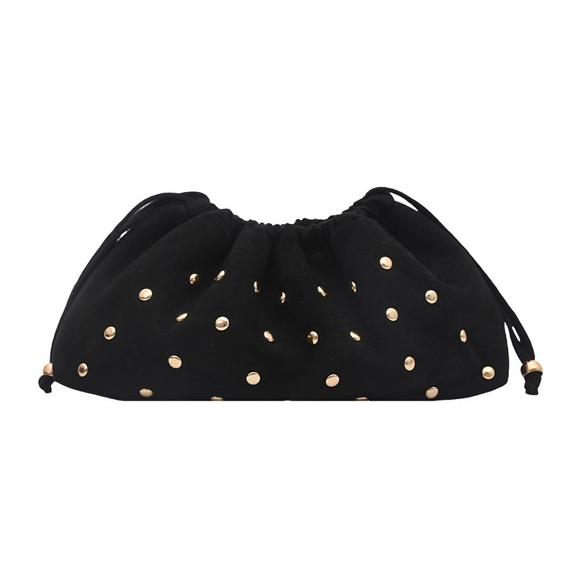 WoChic Studded Drawstring Clutch Bag Kalsten