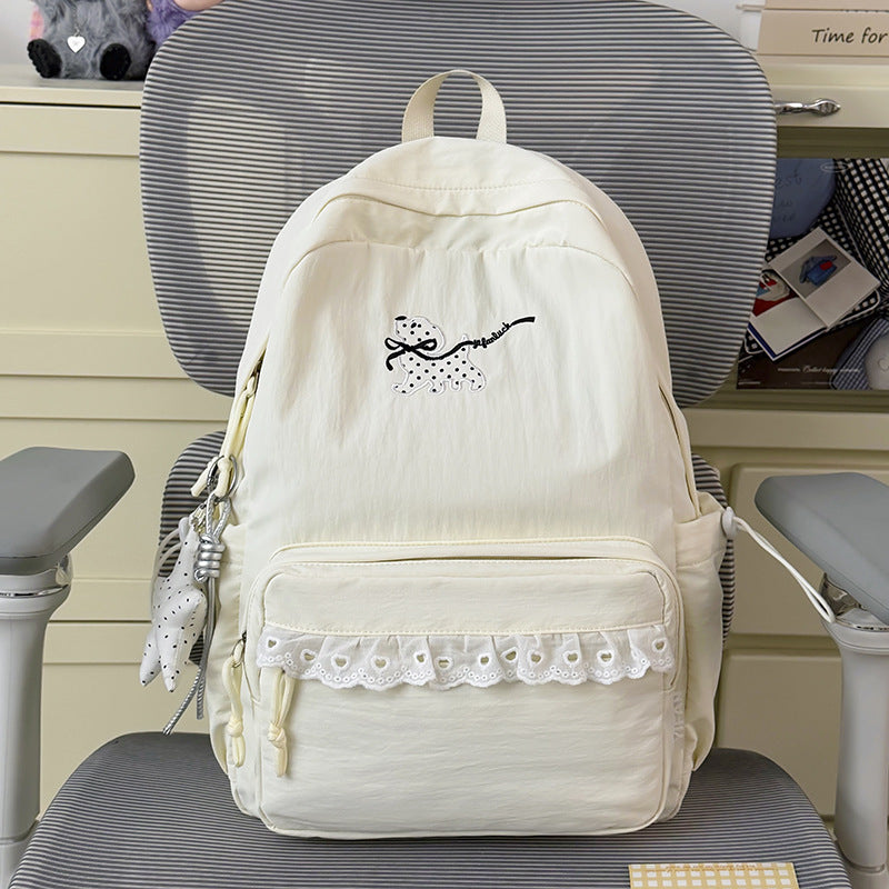 Stylish Embroidered Animal-Themed Backpack Kalsten
