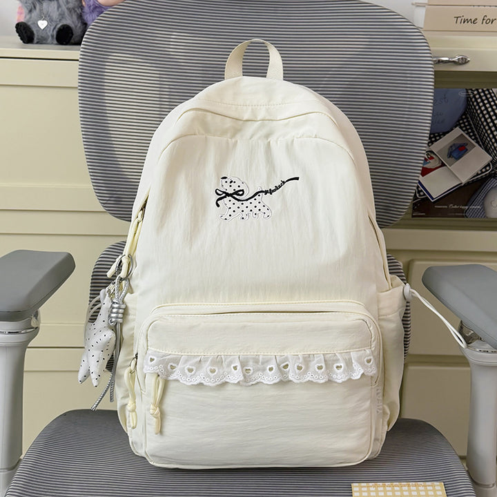 Stylish Embroidered Animal-Themed Backpack Kalsten