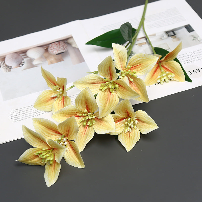 Realistic Decorative Floral Stem