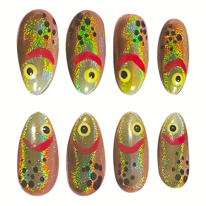 Creative Fish-Themed Nail Art Set Kalsten
