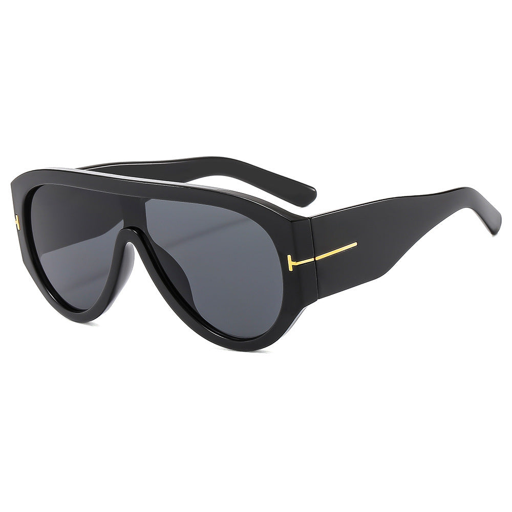Bold Shield Sunglasses with Statement Design Kalsten
