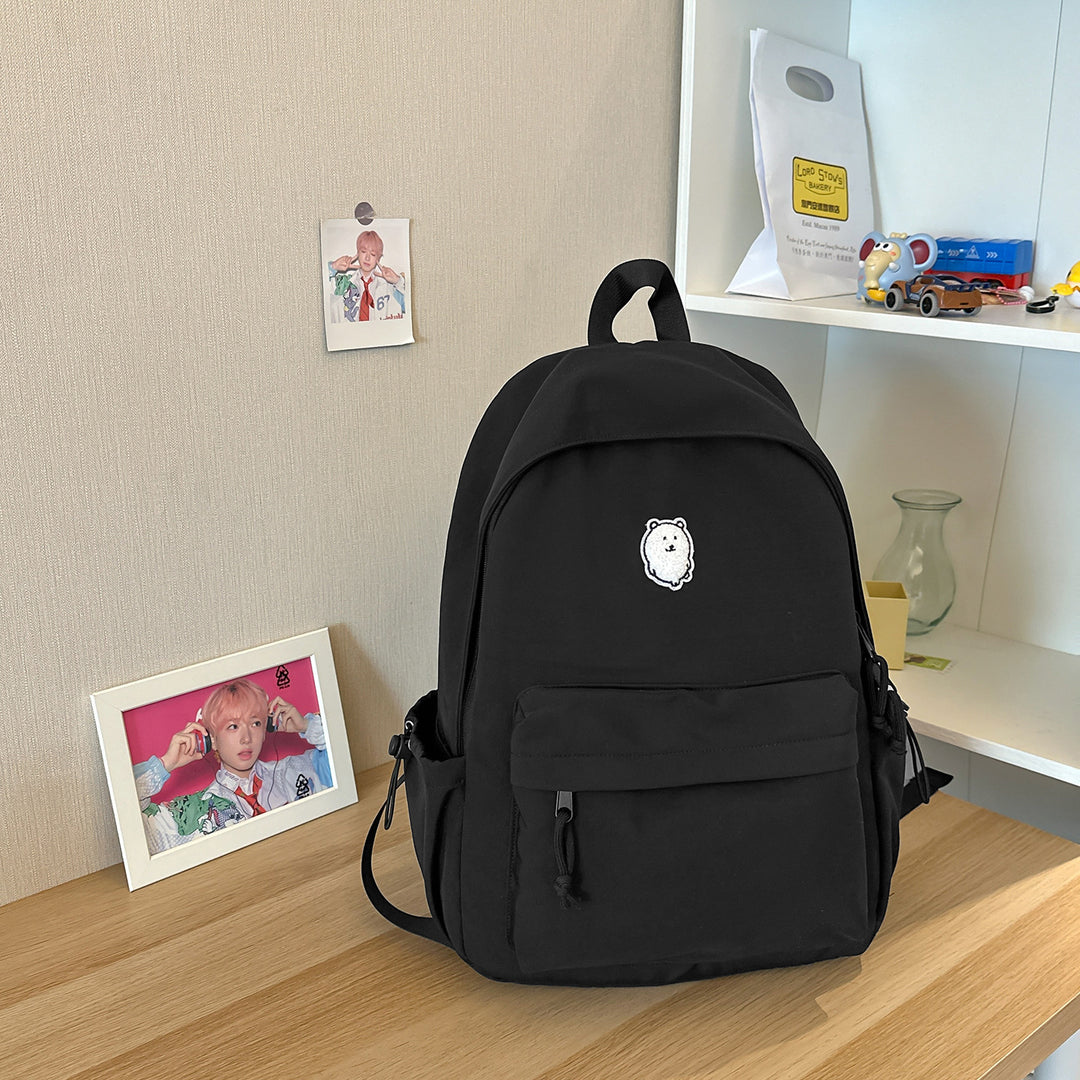 Casual Lightweight Backpack with Cute Character Charm Kalsten